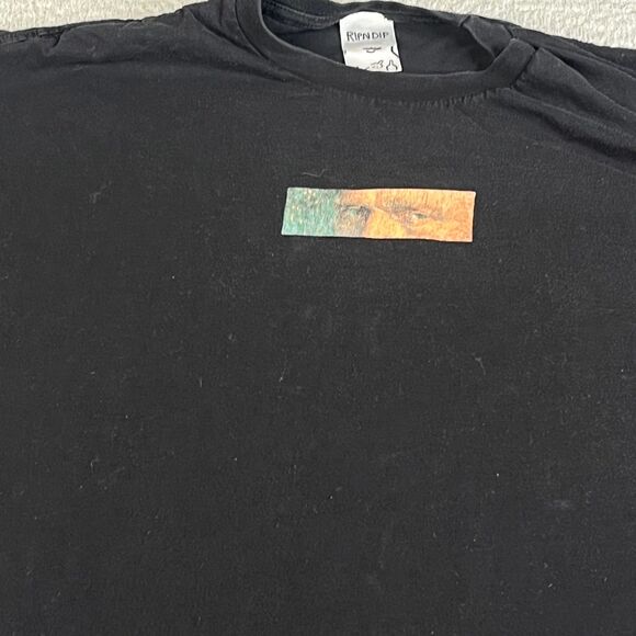 RipNDip T Shirt Mens Large Black Graphic Portrait Cat Print Streetwear Skate - Picture 3 of 9